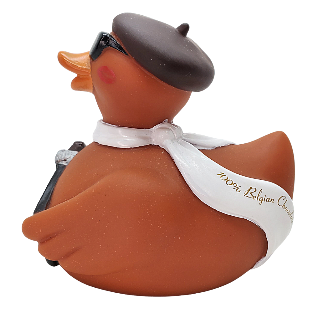 CelebriDucks Cocoa Canard Rubber Duck