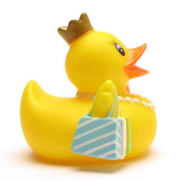 Shopping Queen Rubber Duck