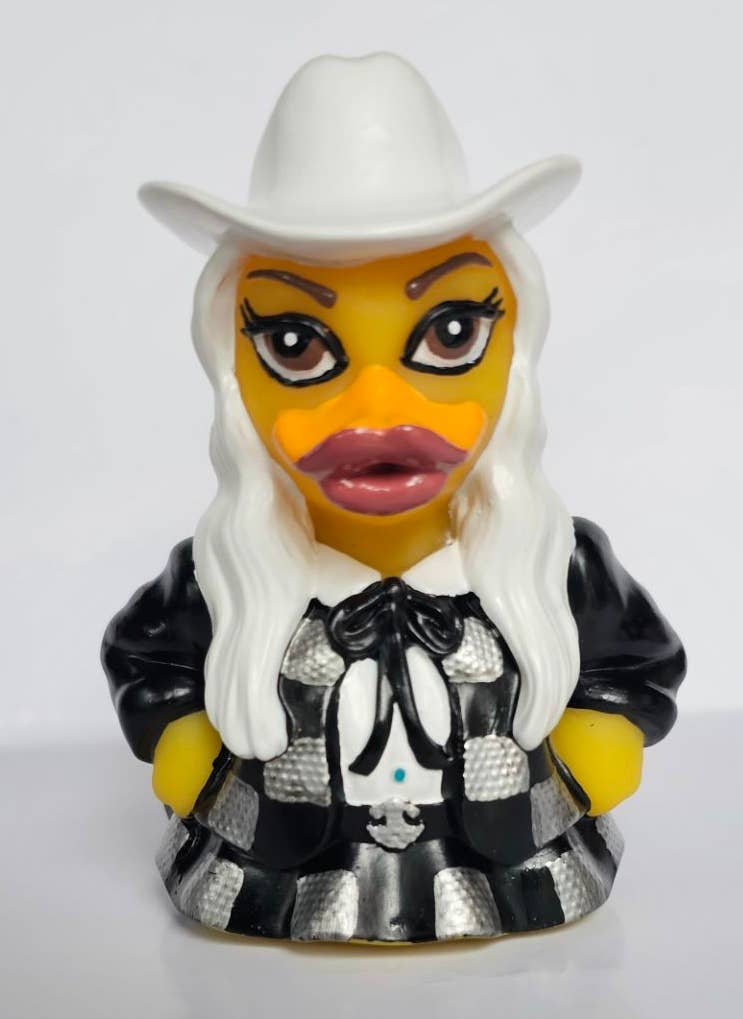 CelebriDucks Beak-on-say - "Put a Wing on It" Rubber Duck