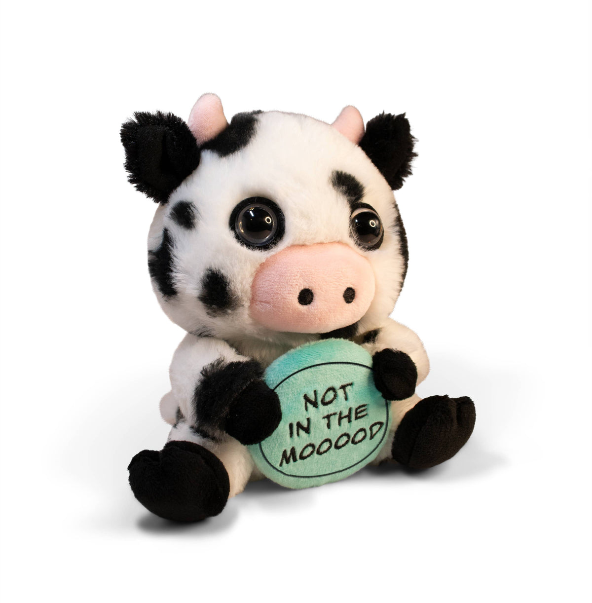 Plush Cow Soft Cuddly "Not In The Mooood"