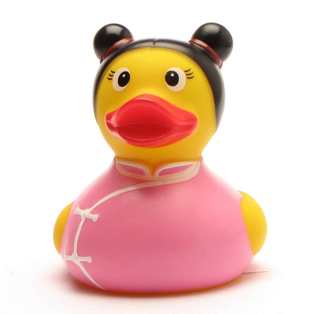 Asian Lady Rubber Duck