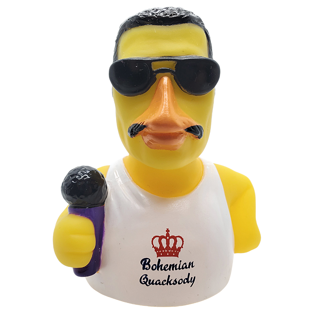 CelebriDucks Bohemian Quacksody Rubber Duck