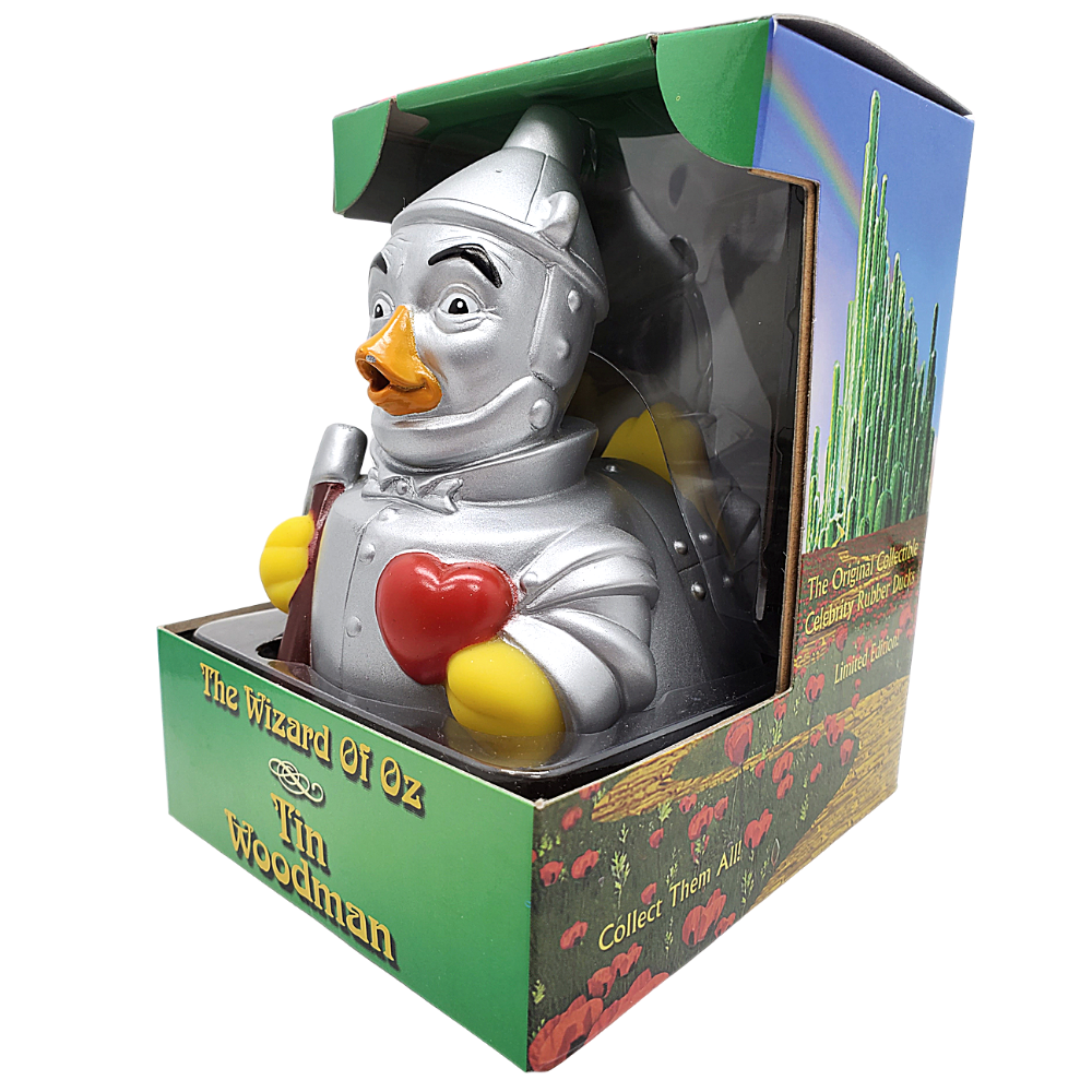 CelebriDucks Wizard of Oz Tin Woodman Rubber Duck