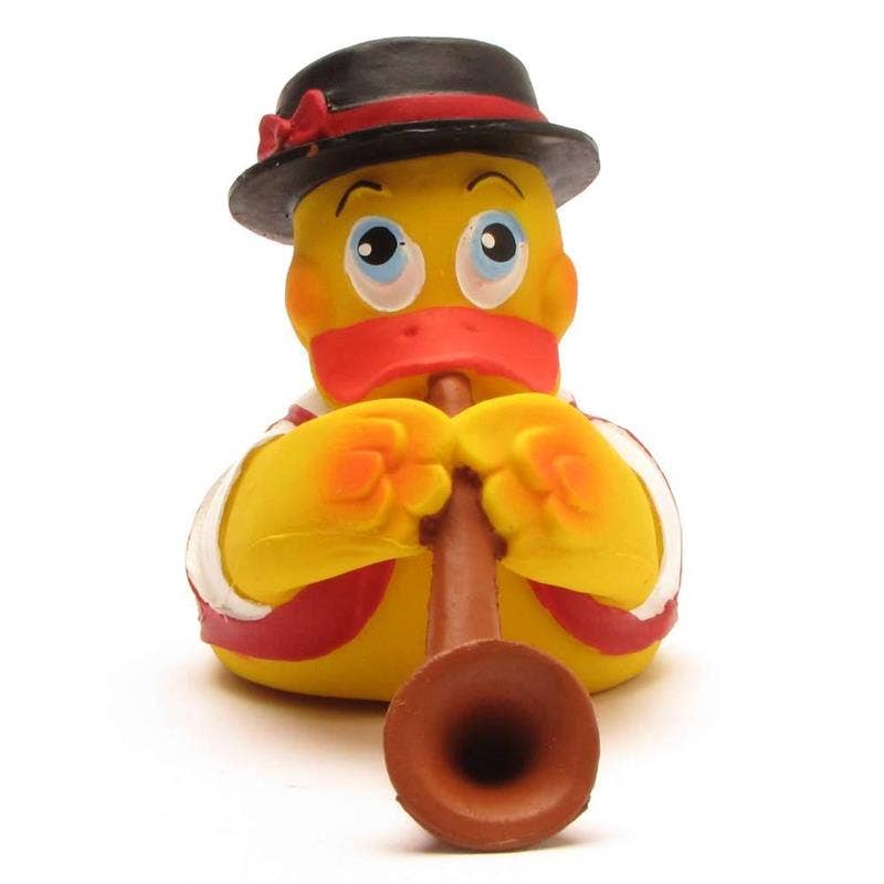 Swiss Alphorn Blower Rubber Duck