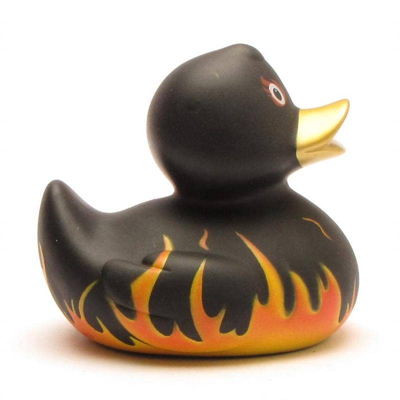 Fire Rubber Duck