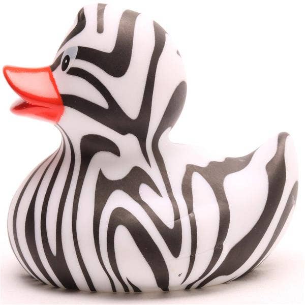 Zebra Duck - Ziggy the Rubber Duck