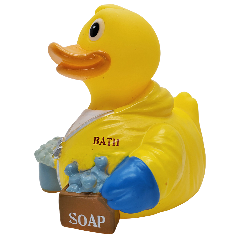 CelebriDucks Breaking Bath Rubber Duck