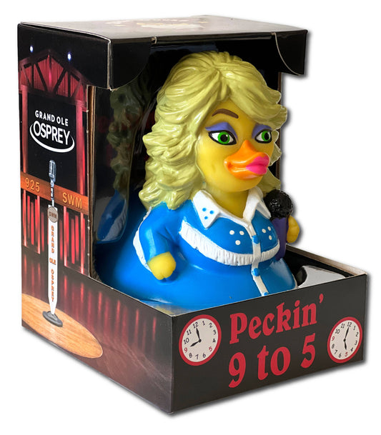CelebriDucks Peckin' 9-5 Rubber Duck