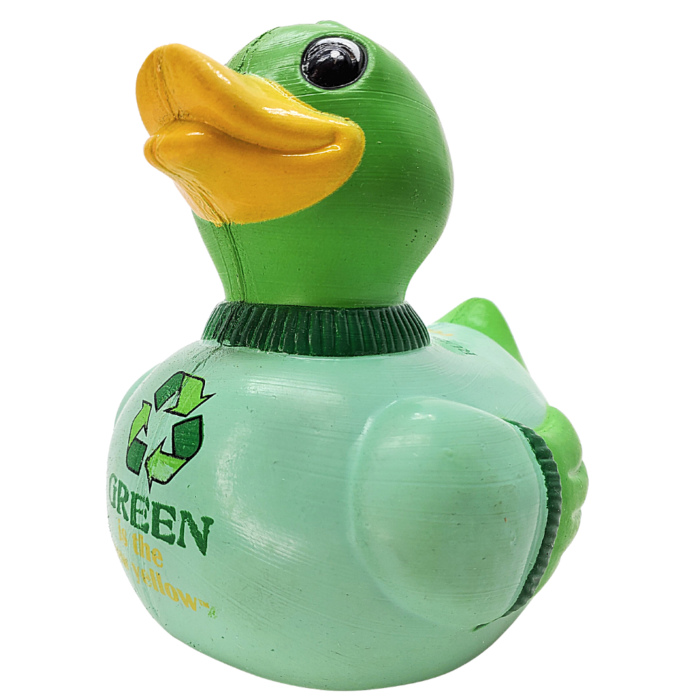 CelebriDucks Mr. Green Recycled Rubber Duck