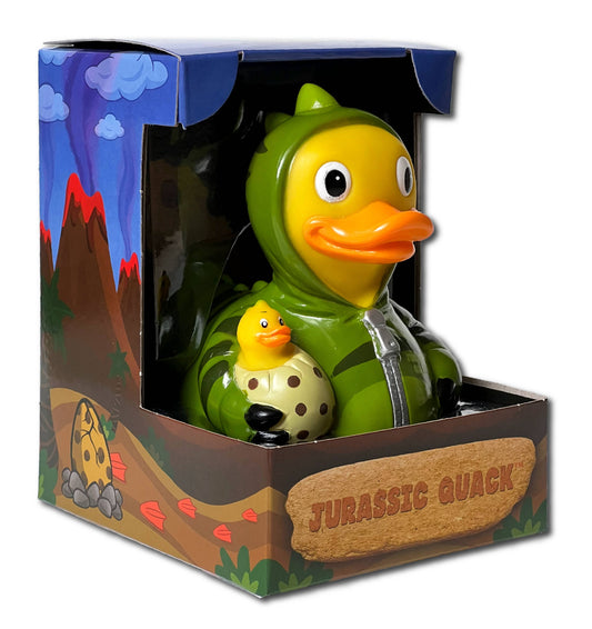 CelebriDucks Jurassic Quack Rubber Duck