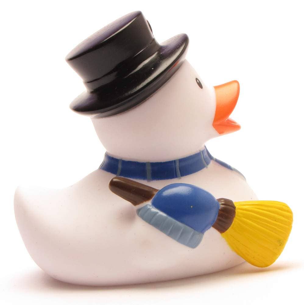 Snowman Rubber Duck