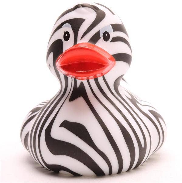 Zebra Duck - Ziggy the Rubber Duck