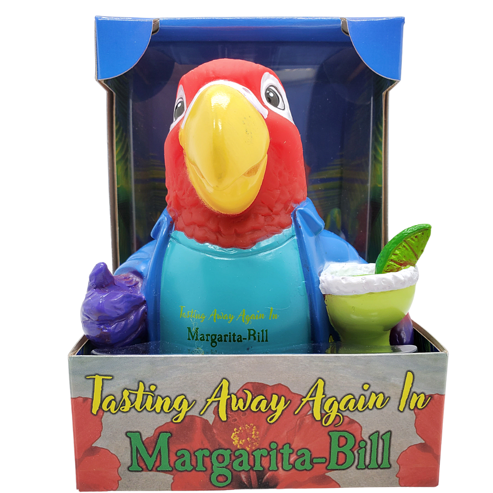 CelebriDucks Tasting Away in Margarita-Bill Rubber Duck