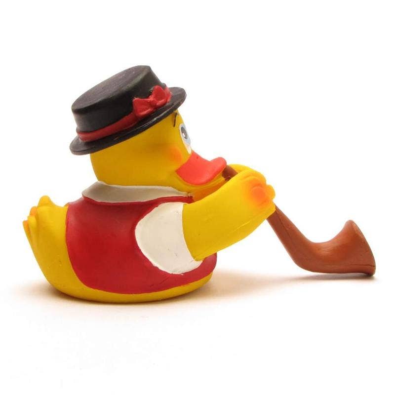 Swiss Alphorn Blower Rubber Duck