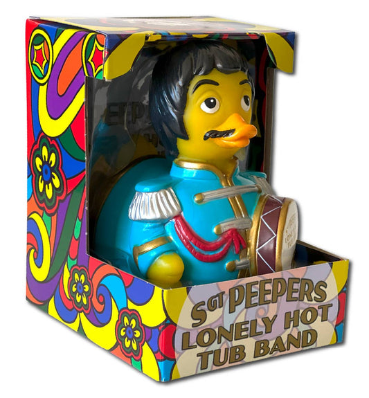 CelebriDucks Sargent Peepers Lonely Hot Tub Band Rubber Duck