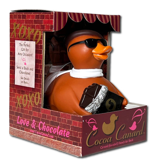 CelebriDucks Cocoa Canard Rubber Duck